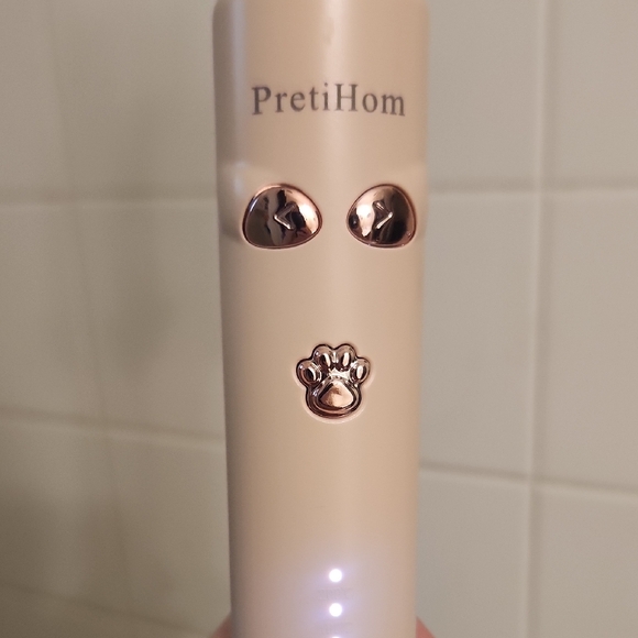 Bear-Themed Hair Curling Iron in Pink/Beige - Picture 3 of 4